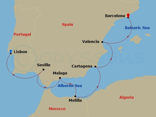 Cruise Map