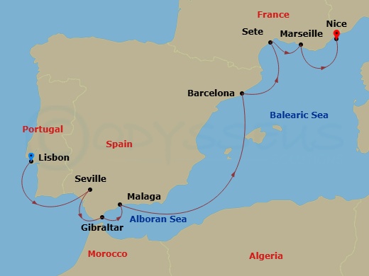 Cruise Map