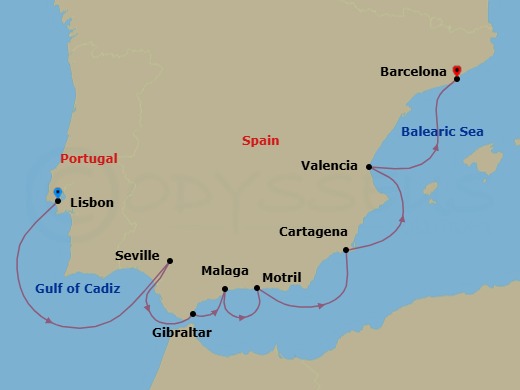 Cruise Map
