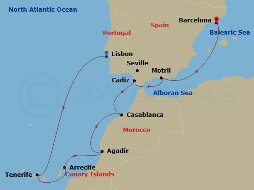 Cruise Map