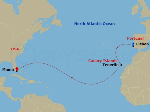 Cruise Map