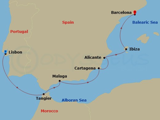 Cruise Map