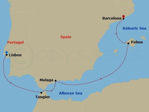 Cruise Map