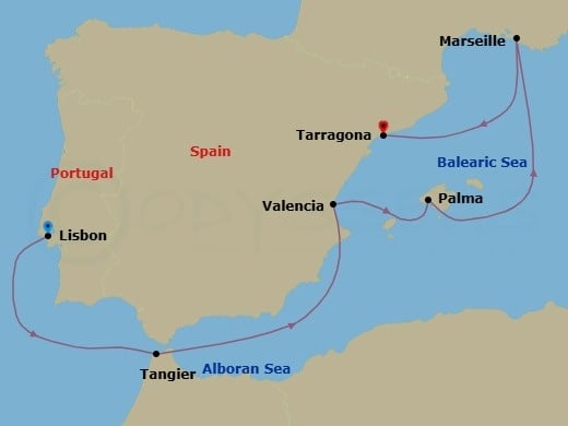 Cruise Map