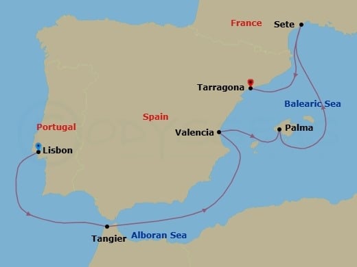 Cruise Map