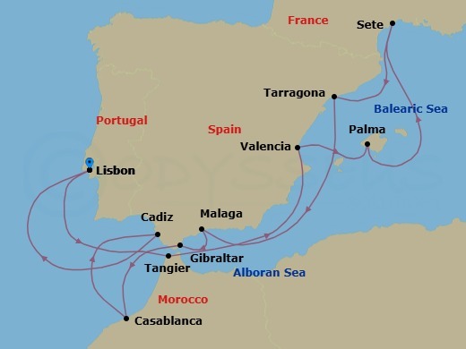 Cruise Map