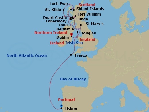 Cruise Map