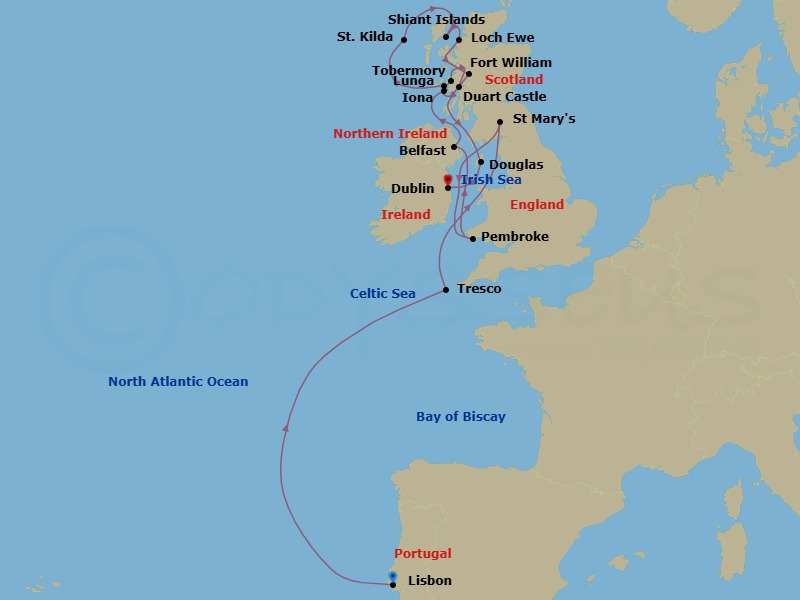 Cruise Map