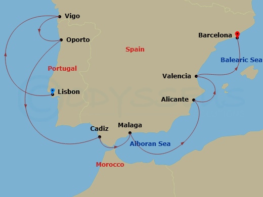 Cruise Map