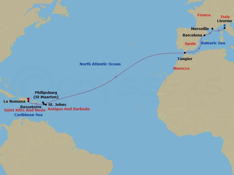 Cruise Map
