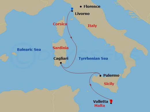 Cruise Map