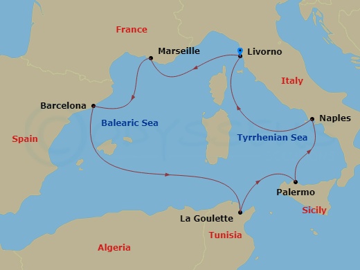 Cruise Map