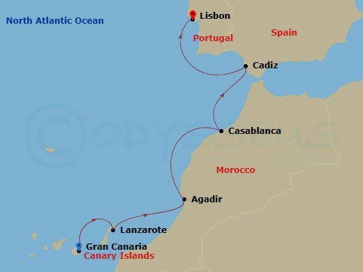 Cruise Map