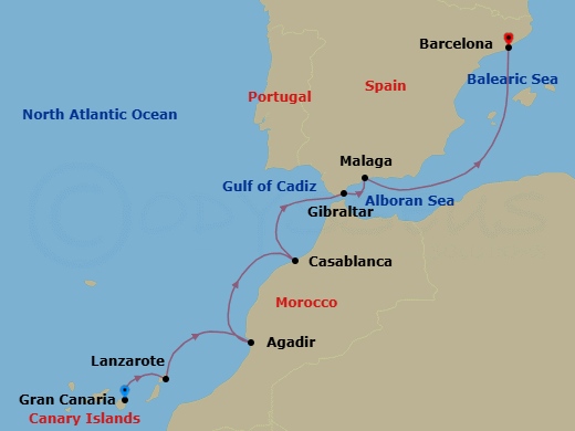 Cruise Map
