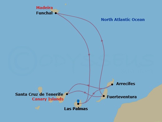 Cruise Map