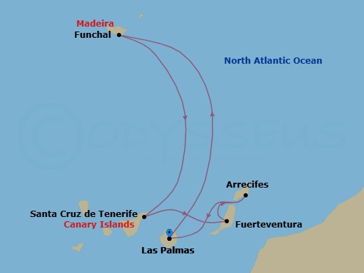 Cruise Map