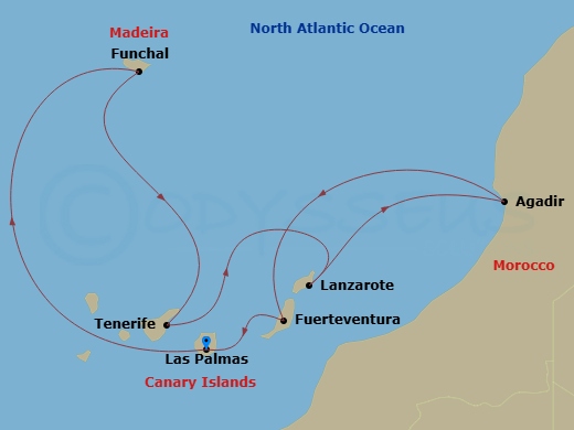 Cruise Map
