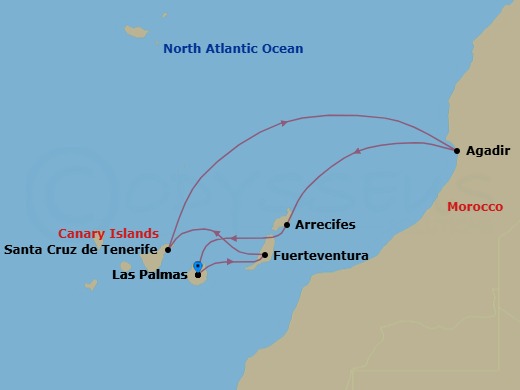 Cruise Map