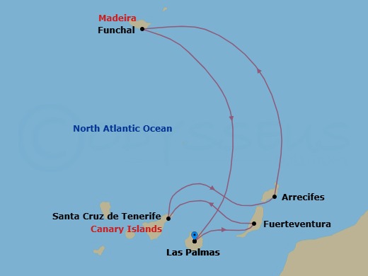 Cruise Map