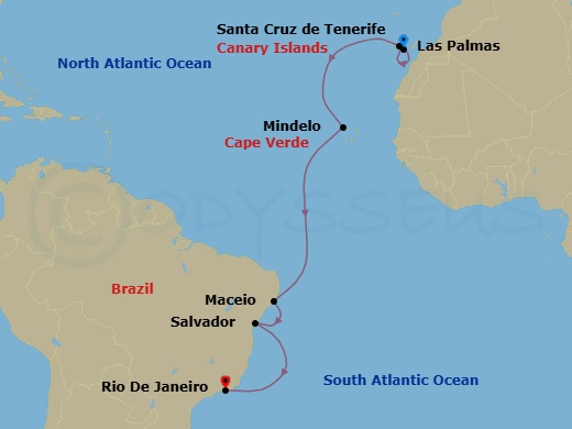 Cruise Map