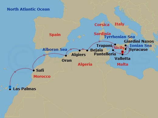Cruise Map