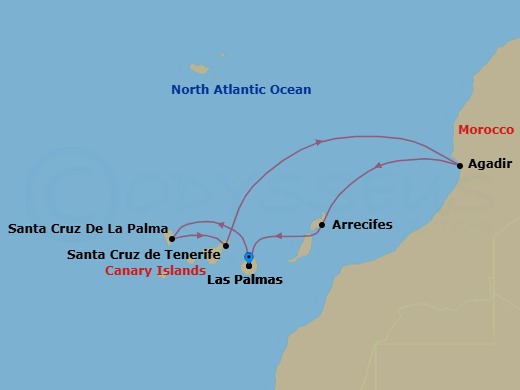 Cruise Map
