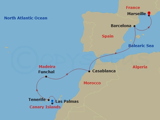 Cruise Map
