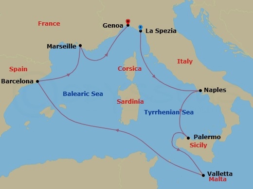 Cruise Map