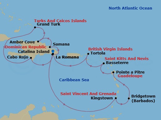 Cruise Map