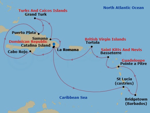 Cruise Map