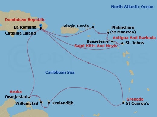 Cruise Map