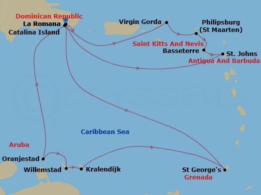 Cruise Map