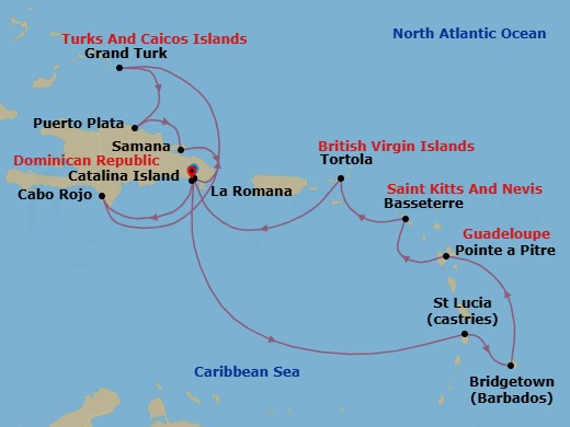 Cruise Map