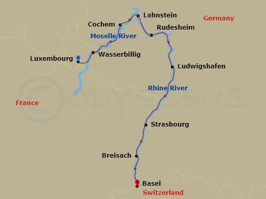 Cruise Map