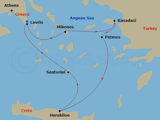 Cruise Map