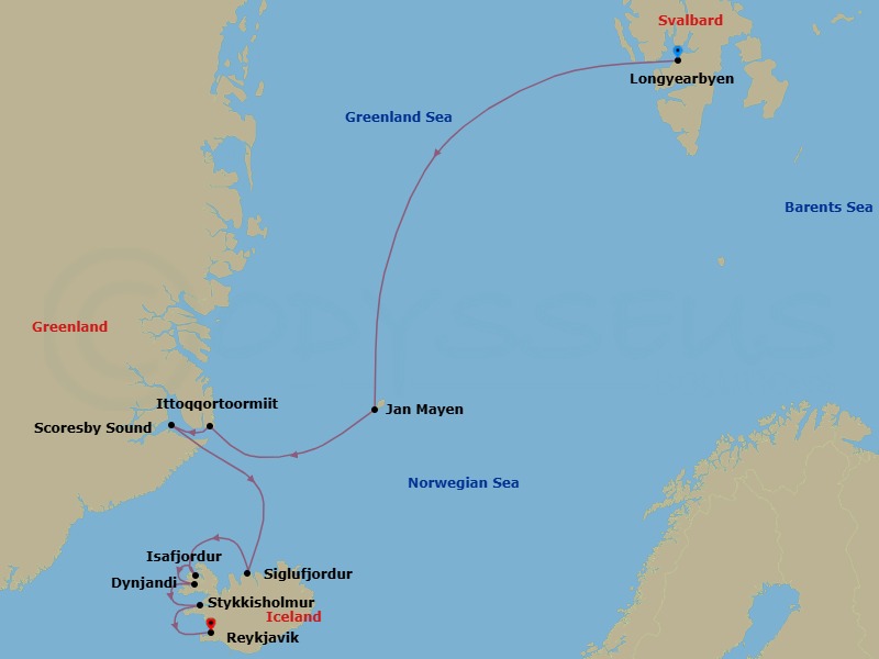 Cruise Map