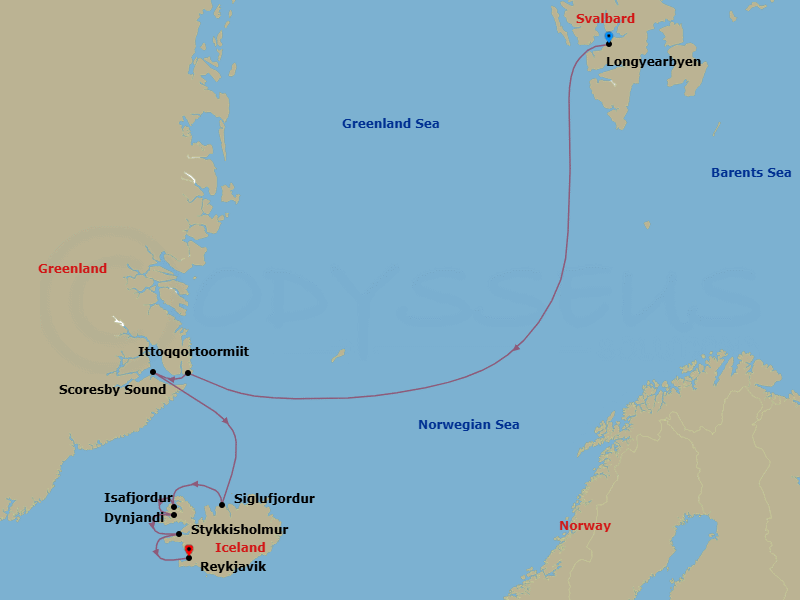 Cruise Map