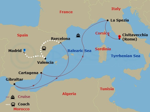 Cruise Map
