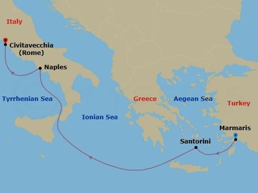 Cruise Map