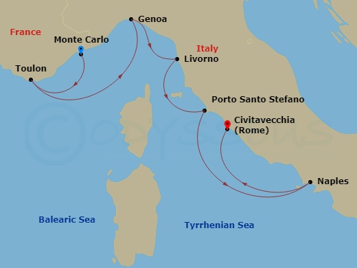 Cruise Map