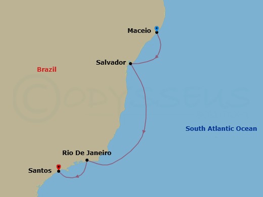 Cruise Map