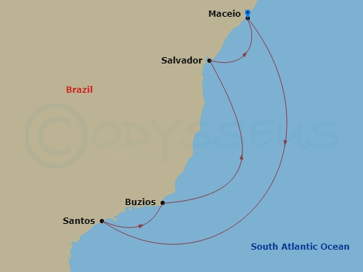 Cruise Map
