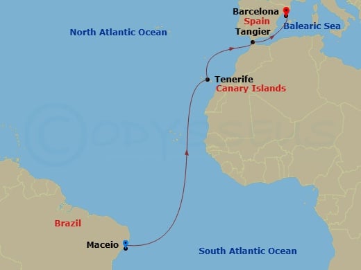 Cruise Map