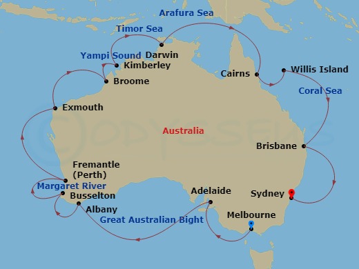 Cruise Map