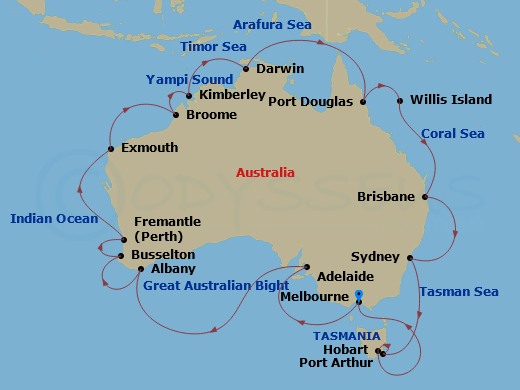 Cruise Map