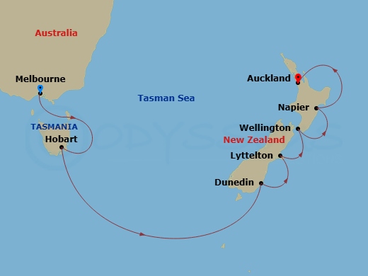 Cruise Map