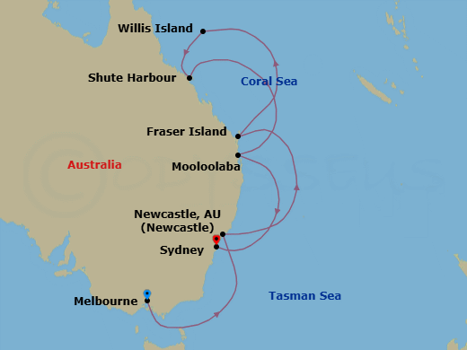 Cruise Map