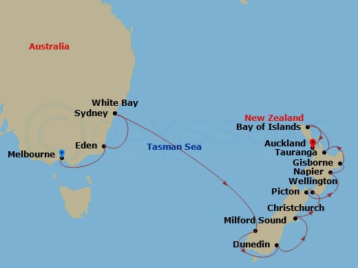Cruise Map