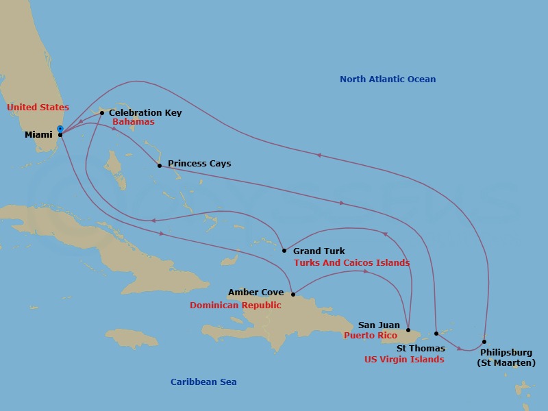 Cruise Map