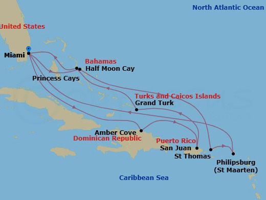 Cruise Map